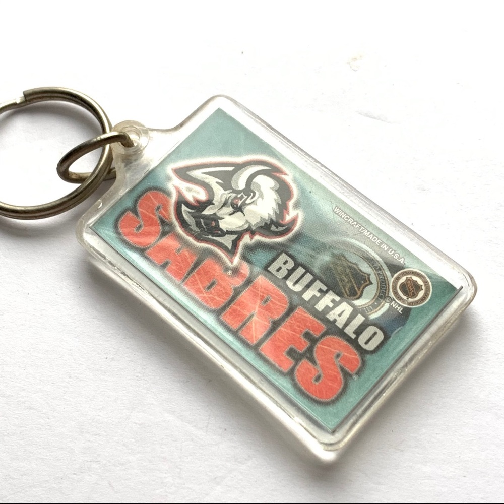 Vintage BUFFALO SABRES Keychain or ornament
